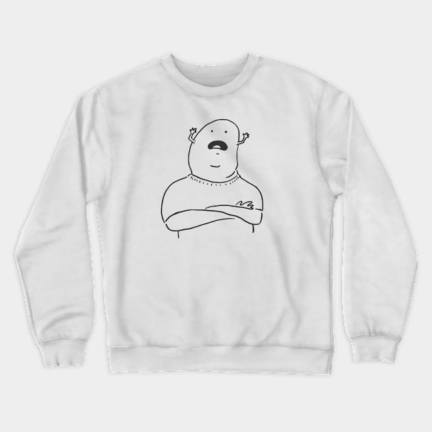 hey - noodle tee Crewneck Sweatshirt by noodletee